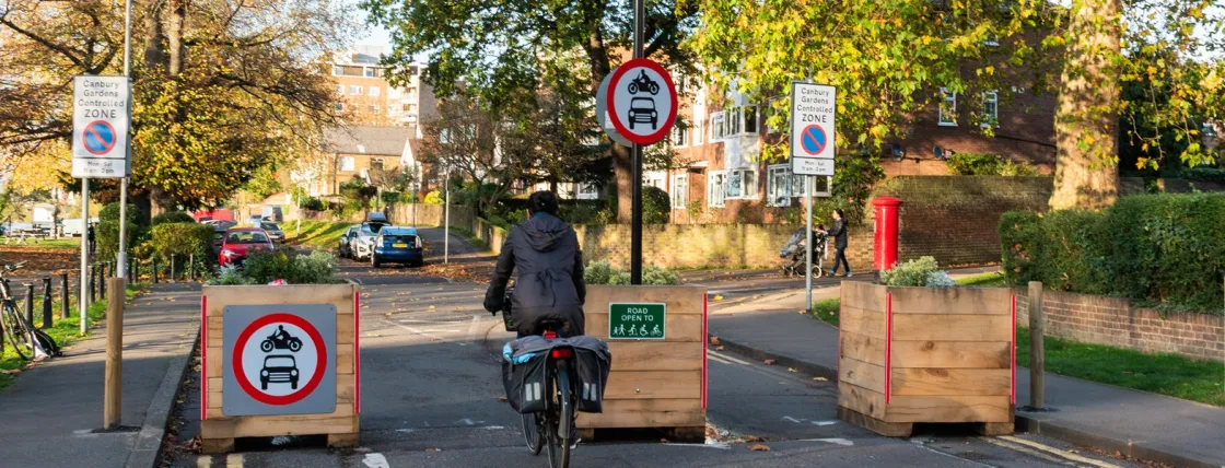 Low Traffic Neighbourhood  Ltn  Trial Of A Modal Filter In The London Borough Of Kingston Upon Thames