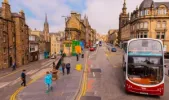 bus in Glasgow