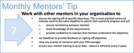 Mentors tip 8