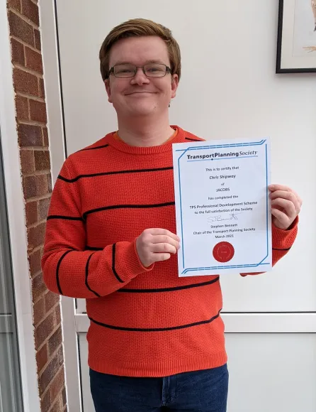 Chris Shepway Completion Photo