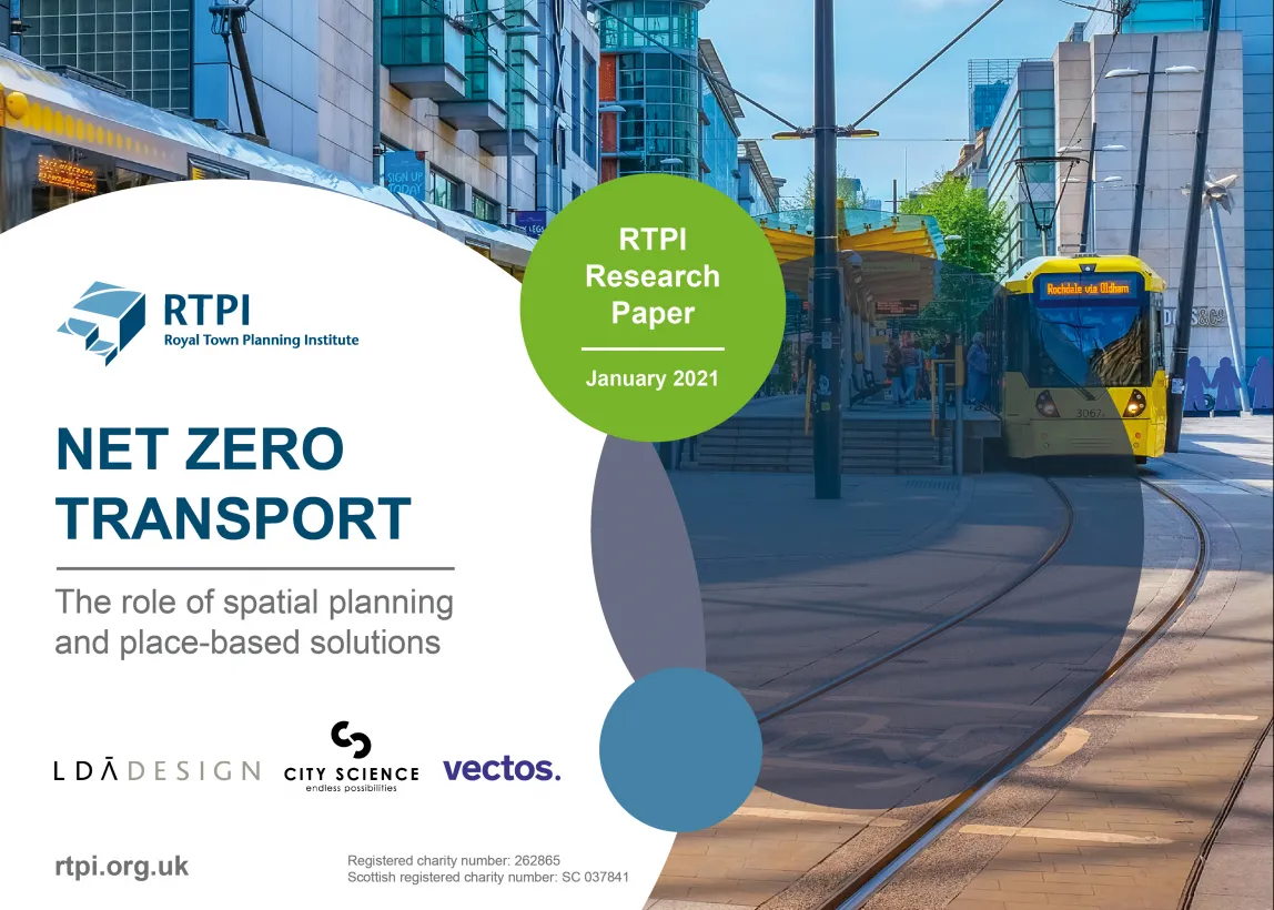 Front Cover RTPI report