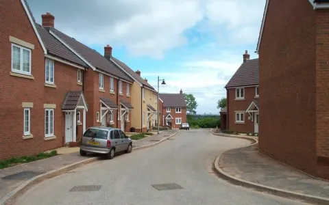 Hartley Meadow housing development geograph