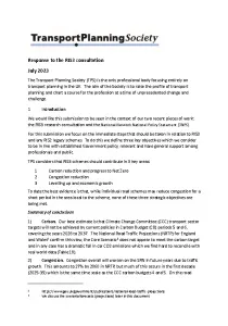 TPS response to RIS3 consultation - July 2023